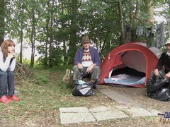 UhFuck presents: Two old men fuck a gitl for her wiskhey