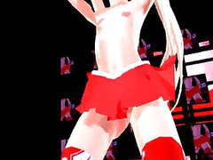 UhFuck presents: Mmd sexy cutie in red sweet pussy views squirting gv00074