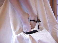 UhFuck presents: Pantyhose foot fetich
