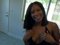 UhFuck presents: Black gf - ebony teen loves cock