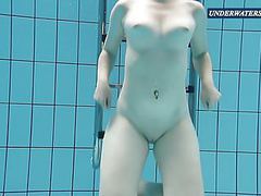 UhFuck presents: Bouncing tits in a blue dress