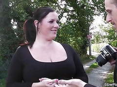 UhFuck presents: Street hooker picks up and fucks plump brunette