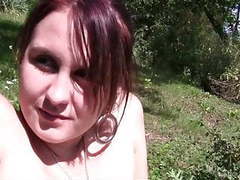 UhFuck presents: Bitch stop - tattooed hooker eva fucked outdoor