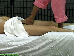 UhFuck presents: Hidden cam ashiatsu massage with foot.hand happy ending