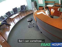 UhFuck presents: Fakehospital sexy nurse heals patient with hard office sex