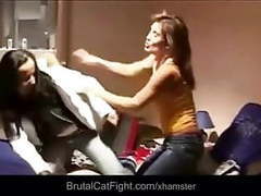 UhFuck presents: Slutty roommate girls catfight for a ring
