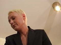 UhFuck presents: Short hair blonde fraulein boss