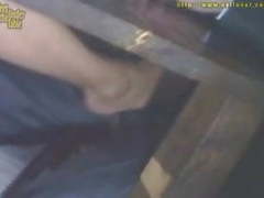 UhFuck presents: Footjob under the table