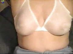 UhFuck presents: Wife's see thru bra