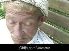 UhFuck presents: Scrawny old man does anal 21 sexy longhaired blonde