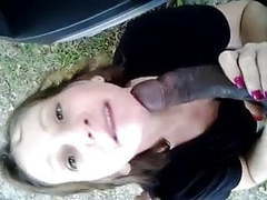 UhFuck presents: Interracial suck and fuck in the woods