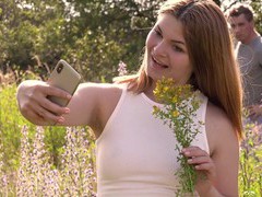 UhFuck presents: Outdoors video of amateur fucking with desirable teen vanessa vanilla, Couple, Hardcore, Outdoor, Reality, Forest Sex, HD Teen, Shorts, Natural Tits, Blowjob, Pussy Licking, Missionary, Clothed Sex, Pussy, Shaved Pussy