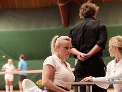 UhFuck presents: Horny blondes having fun during fingering - candee licious & lovita