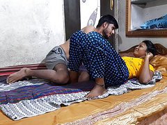 UhFuck presents: 18 year old indian tamil couple fucking with horny skinny sex guru giving love to gf