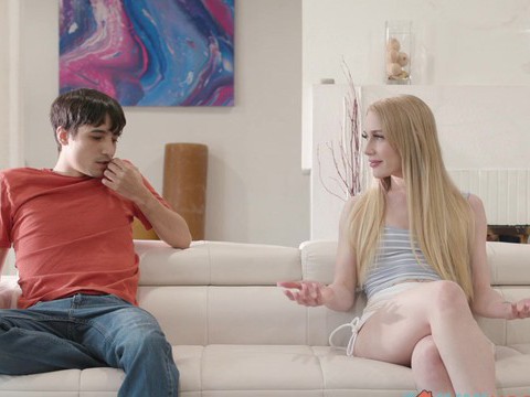 UhFuck presents: Pale babe emma starletto gets licked and fucked by a lucky roommate