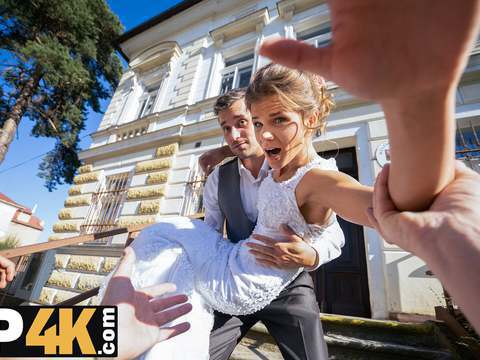 UhFuck presents: Hunt4k. no wedding until i cum!