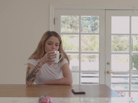 UhFuck presents: Lesbian wife spreads legs to be pleasured by a chick in front of her man
