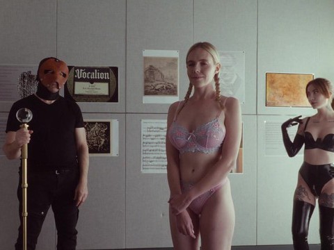 UhFuck presents: Bdsm fetish video of gorgeous filth studies v wearing lingerie