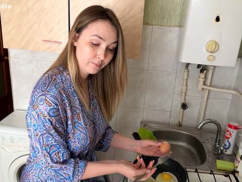 UhFuck presents: To the surprise of the stepson, the stepmom's pussy turned out to be as narrow as the sex doll's pussy