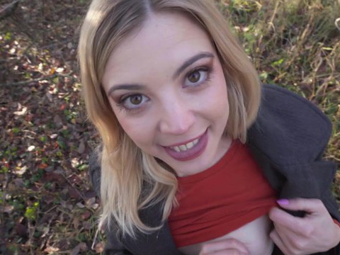 UhFuck presents: Blonde musa martina having fun while sucking her bf's balls