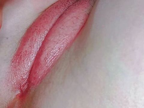UhFuck presents: I paint my stepdaughter's pussy with lipstick to massage and use her painted pussy with my cock