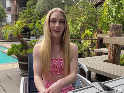 UhFuck presents: I gave this hot blonde slut emma an overflowing creampie