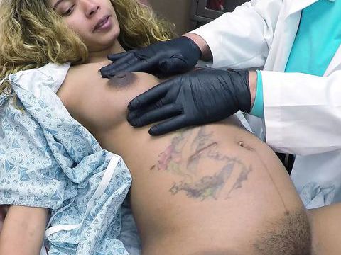 UhFuck presents: Dayanara's pregnant exam with a naughty doctor