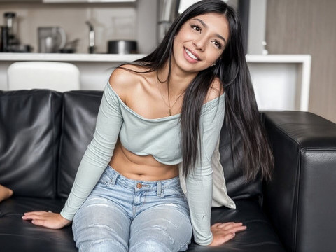 UhFuck presents: Cute tiny teen latina tight pussy banged hard at amateur casting