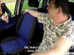 UhFuck presents: Czech milf hooker fucked in car