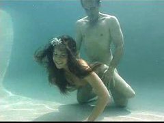 UhFuck presents: Young chick gets fucked underwater