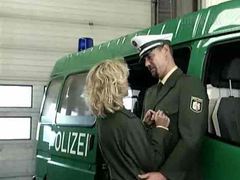 UhFuck presents: Military man gets some hot blonde pussy
