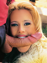 UhFuck presents: Blonde Cora Works Hard With Mouth and Ass to Get a Facial