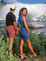 UhFuck presents: Pam Lee Enjoys the Sights and a Gangbang at Niagara Falls